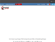 Tablet Screenshot of brandedlogodesigns.com